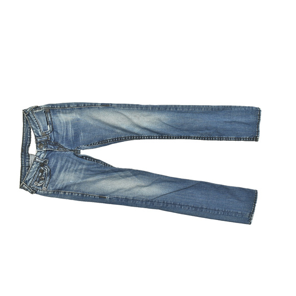 True Religion Section Billy Super T Jeans Women's Size 25 Blue Inseam 25 - Picture 1 of 8